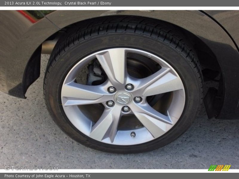 Crystal Black Pearl / Ebony 2013 Acura ILX 2.0L Technology