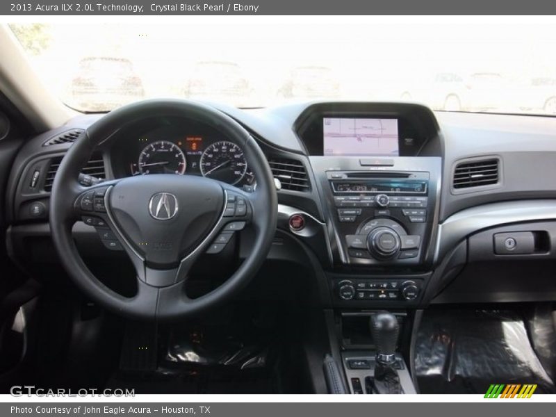 Crystal Black Pearl / Ebony 2013 Acura ILX 2.0L Technology
