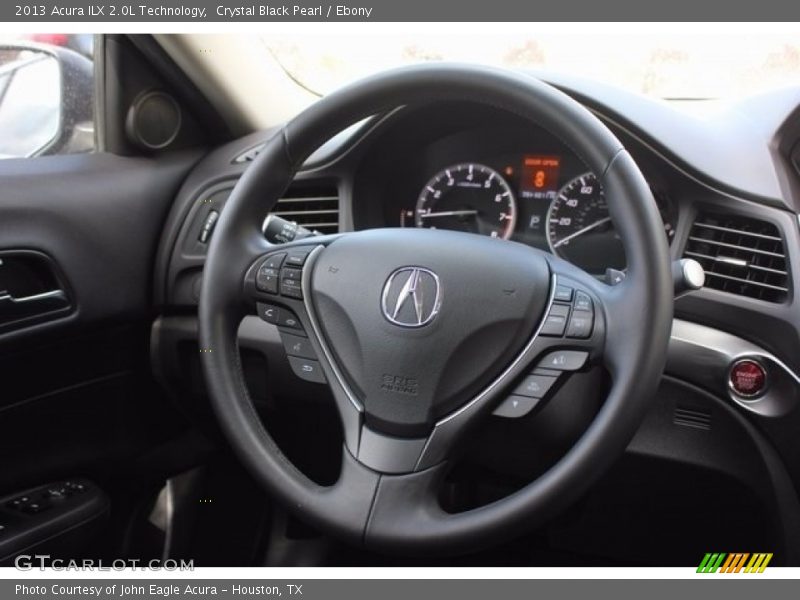 Crystal Black Pearl / Ebony 2013 Acura ILX 2.0L Technology