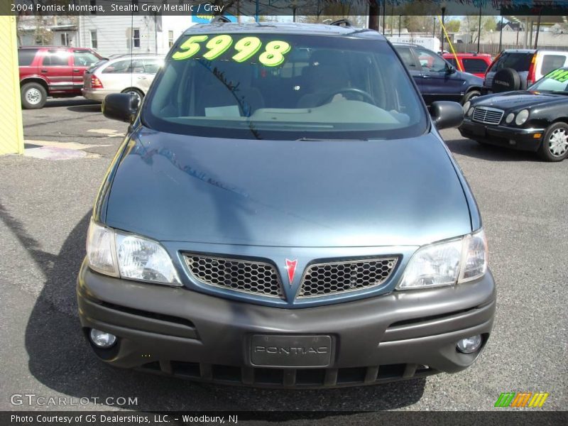 Stealth Gray Metallic / Gray 2004 Pontiac Montana