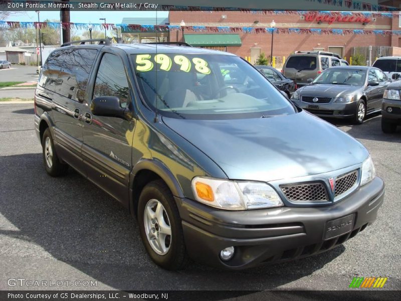 Stealth Gray Metallic / Gray 2004 Pontiac Montana