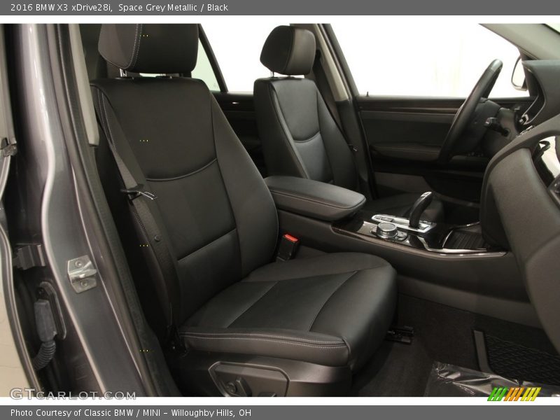 Space Grey Metallic / Black 2016 BMW X3 xDrive28i