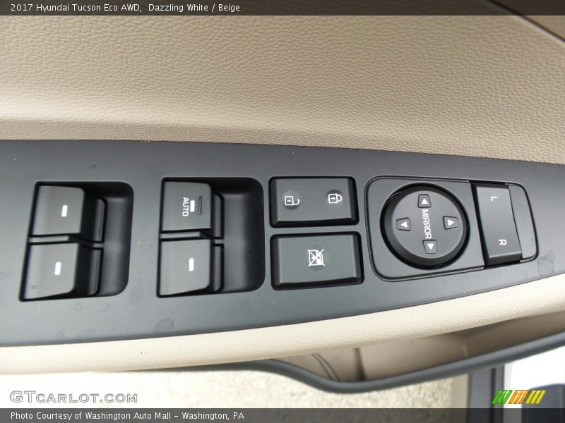 Controls of 2017 Tucson Eco AWD