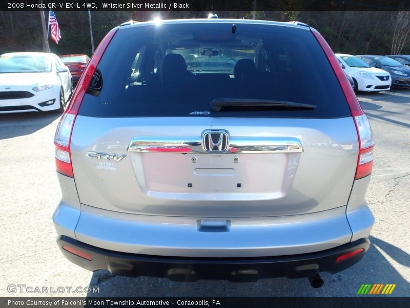 Whistler Silver Metallic / Black 2008 Honda CR-V EX-L 4WD