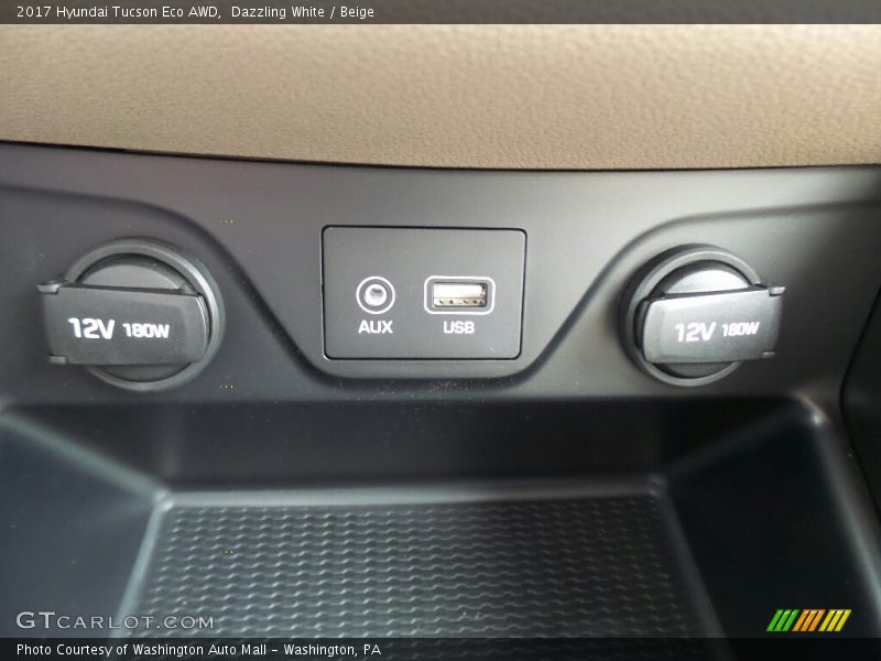 Controls of 2017 Tucson Eco AWD