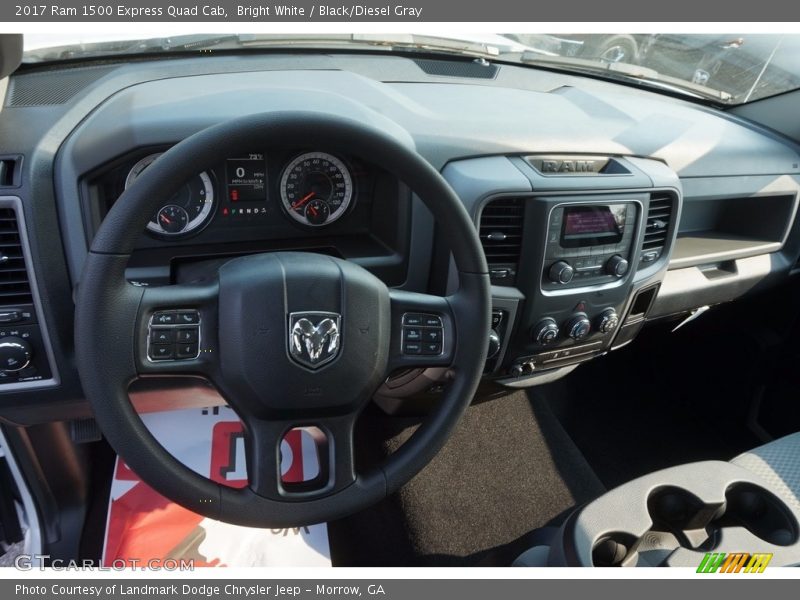 Dashboard of 2017 1500 Express Quad Cab