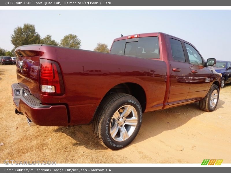  2017 1500 Sport Quad Cab Delmonico Red Pearl
