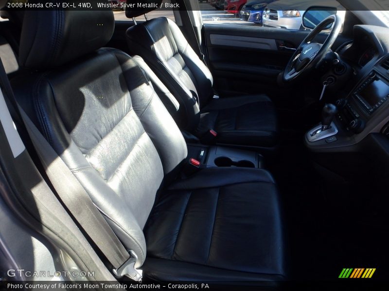Whistler Silver Metallic / Black 2008 Honda CR-V EX-L 4WD