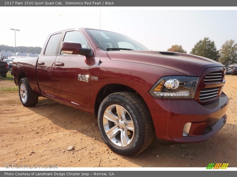 Front 3/4 View of 2017 1500 Sport Quad Cab