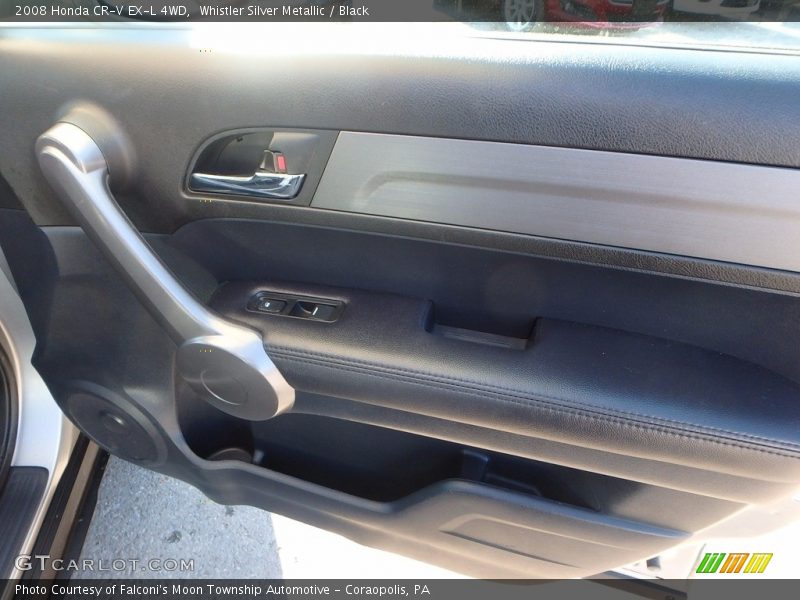 Whistler Silver Metallic / Black 2008 Honda CR-V EX-L 4WD