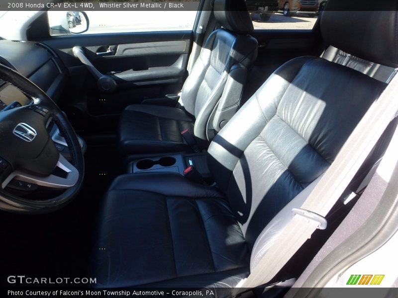 Whistler Silver Metallic / Black 2008 Honda CR-V EX-L 4WD