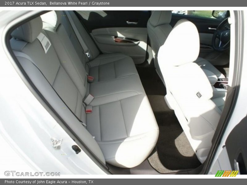 Bellanova White Pearl / Graystone 2017 Acura TLX Sedan