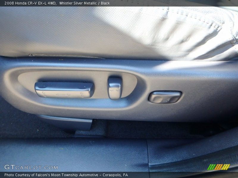 Whistler Silver Metallic / Black 2008 Honda CR-V EX-L 4WD