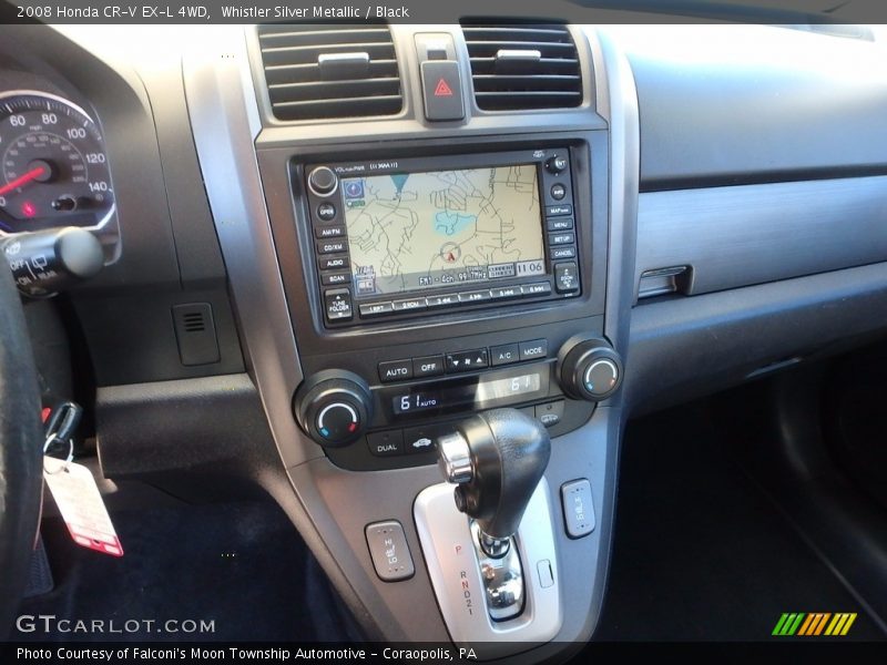 Whistler Silver Metallic / Black 2008 Honda CR-V EX-L 4WD
