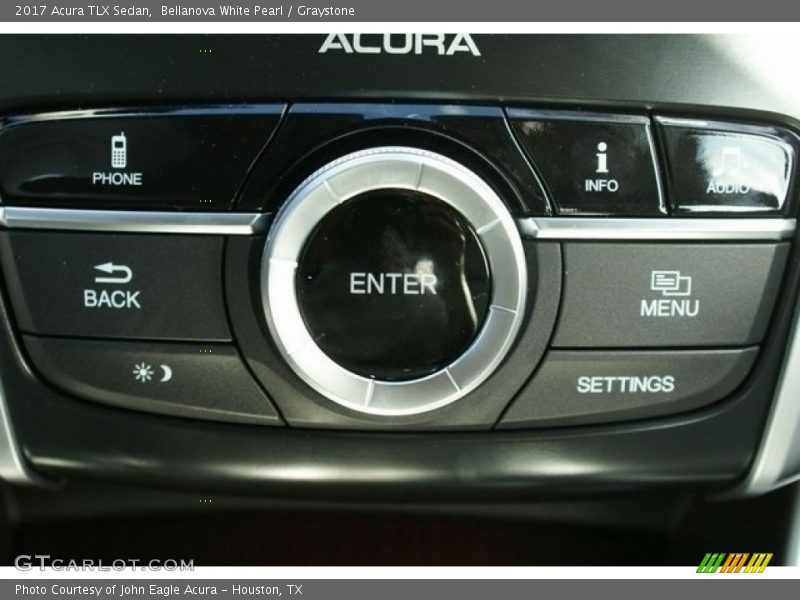 Bellanova White Pearl / Graystone 2017 Acura TLX Sedan