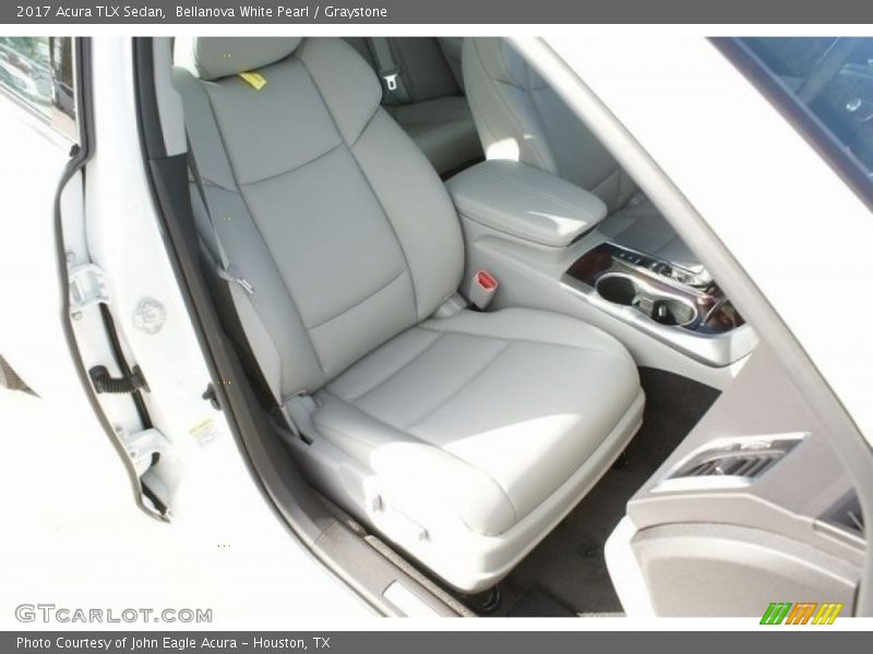 Bellanova White Pearl / Graystone 2017 Acura TLX Sedan