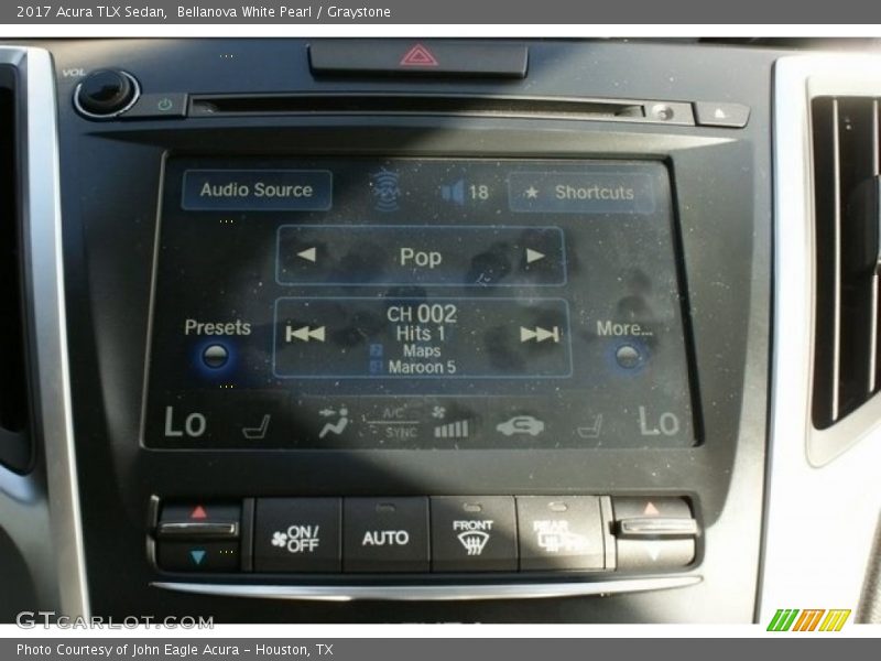 Bellanova White Pearl / Graystone 2017 Acura TLX Sedan