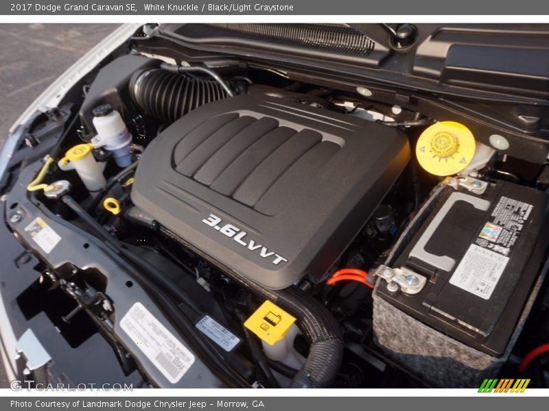  2017 Grand Caravan SE Engine - 3.6 Liter DOHC 24-Valve VVT Pentastar V6