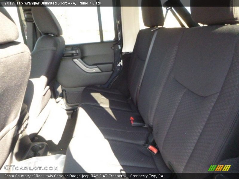 Rhino / Black 2017 Jeep Wrangler Unlimited Sport 4x4