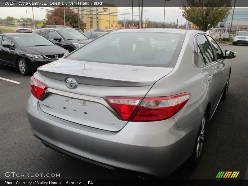 Celestial Silver Metallic / Black 2015 Toyota Camry SE