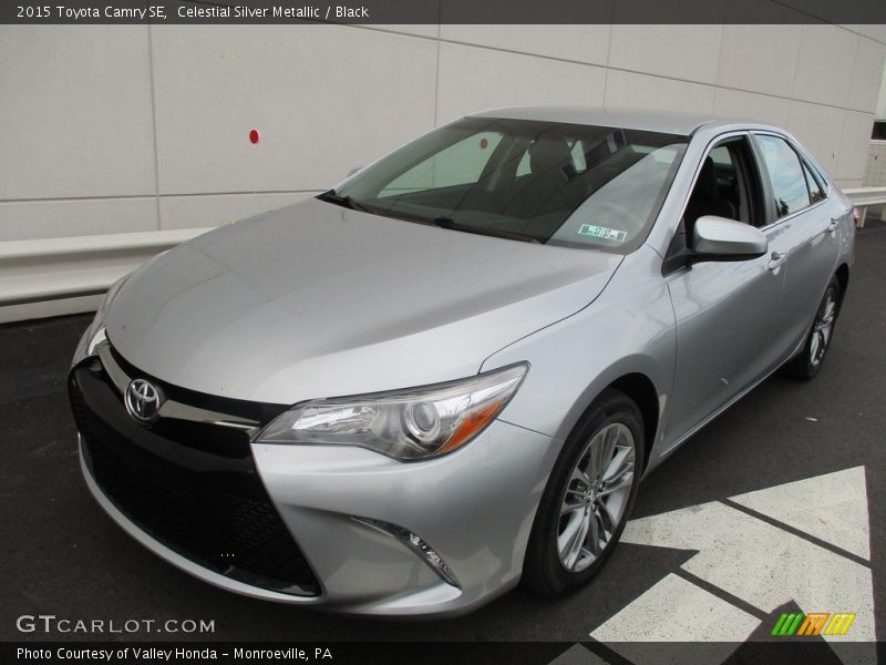 Celestial Silver Metallic / Black 2015 Toyota Camry SE