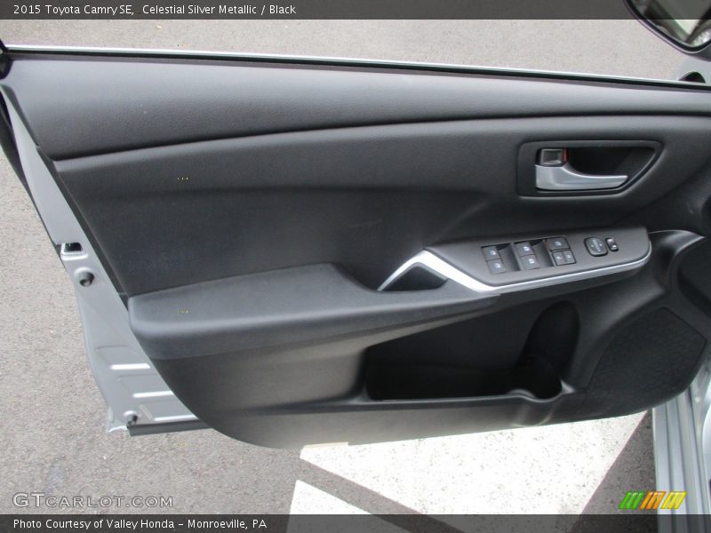 Celestial Silver Metallic / Black 2015 Toyota Camry SE