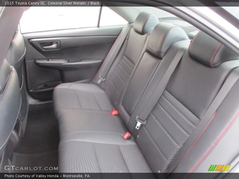 Celestial Silver Metallic / Black 2015 Toyota Camry SE