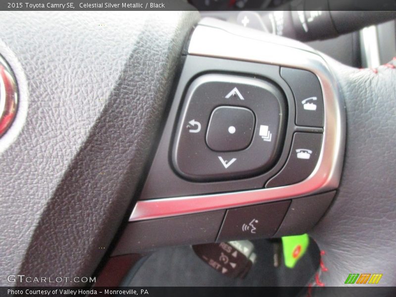 Celestial Silver Metallic / Black 2015 Toyota Camry SE