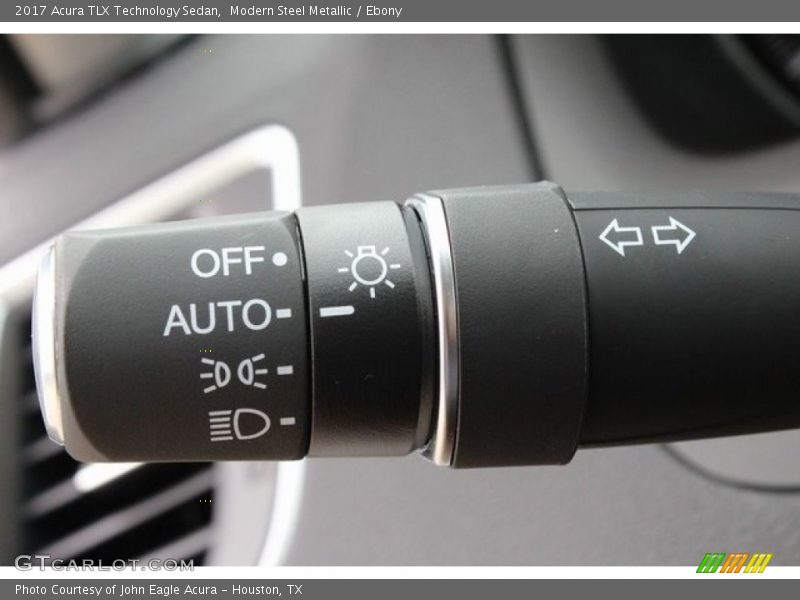 Modern Steel Metallic / Ebony 2017 Acura TLX Technology Sedan