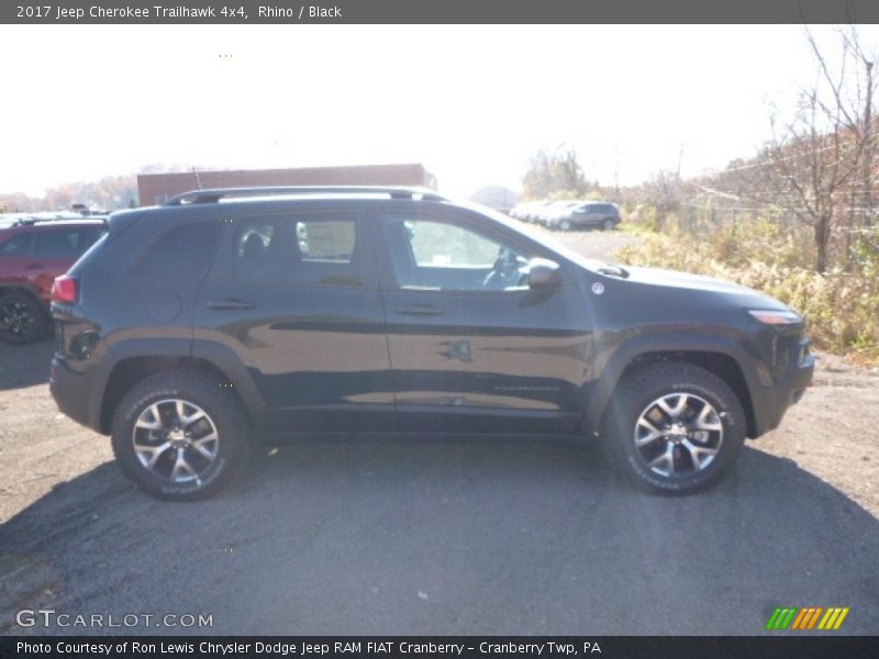 Rhino / Black 2017 Jeep Cherokee Trailhawk 4x4