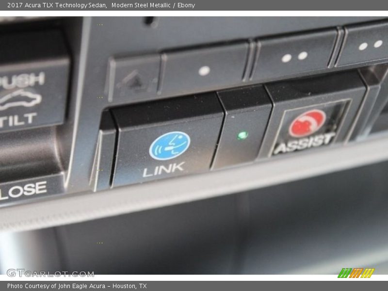 Modern Steel Metallic / Ebony 2017 Acura TLX Technology Sedan