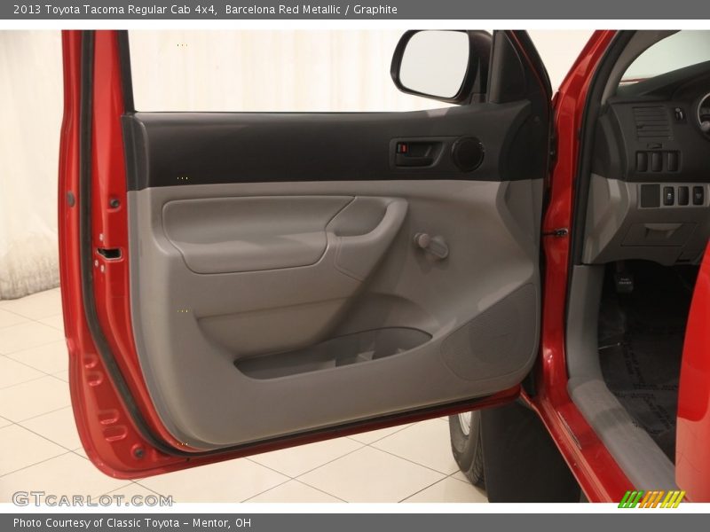 Barcelona Red Metallic / Graphite 2013 Toyota Tacoma Regular Cab 4x4