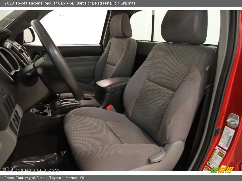 Barcelona Red Metallic / Graphite 2013 Toyota Tacoma Regular Cab 4x4