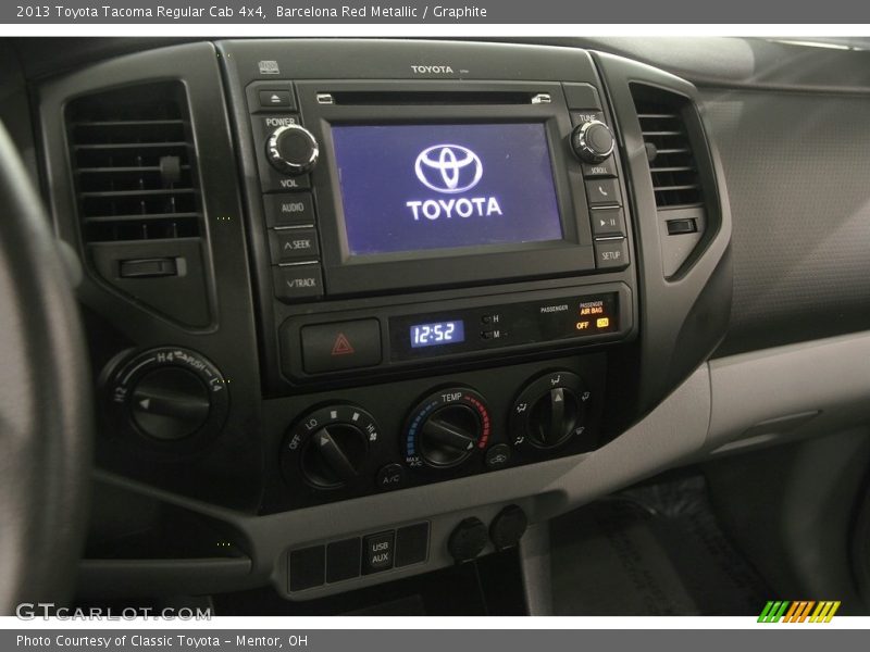 Barcelona Red Metallic / Graphite 2013 Toyota Tacoma Regular Cab 4x4