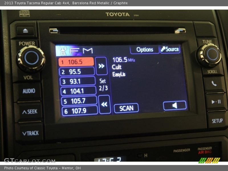 Barcelona Red Metallic / Graphite 2013 Toyota Tacoma Regular Cab 4x4