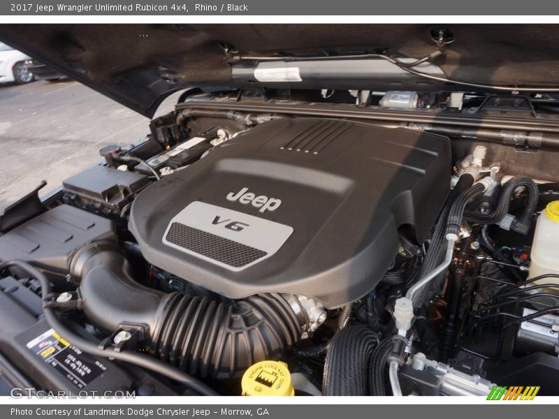 Rhino / Black 2017 Jeep Wrangler Unlimited Rubicon 4x4