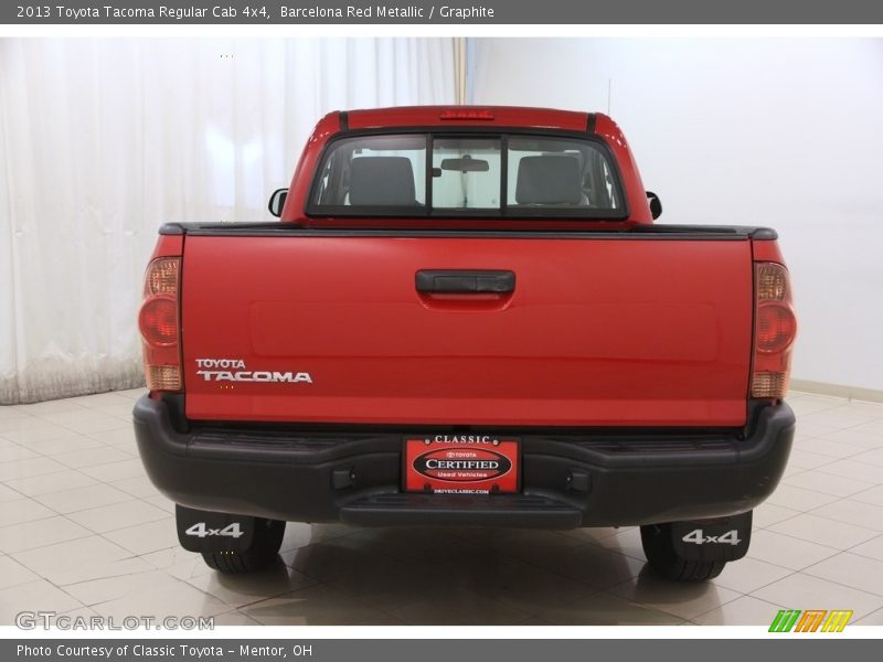 Barcelona Red Metallic / Graphite 2013 Toyota Tacoma Regular Cab 4x4