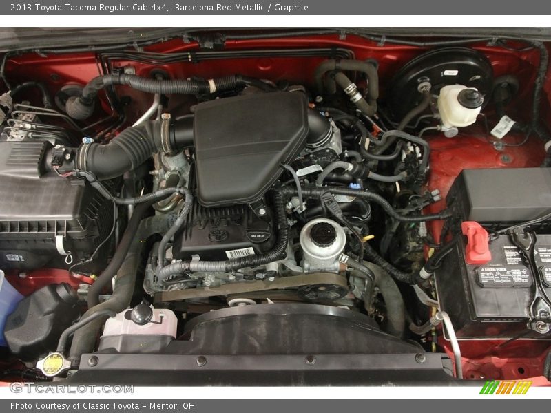 Barcelona Red Metallic / Graphite 2013 Toyota Tacoma Regular Cab 4x4