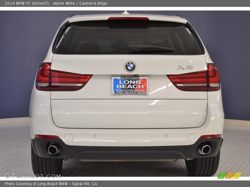 Alpine White / Canberra Beige 2014 BMW X5 sDrive35i