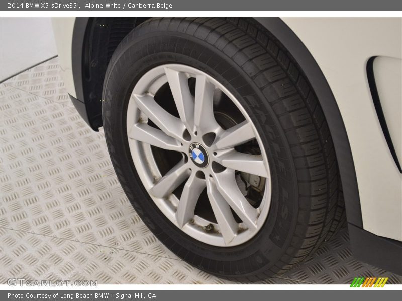 Alpine White / Canberra Beige 2014 BMW X5 sDrive35i
