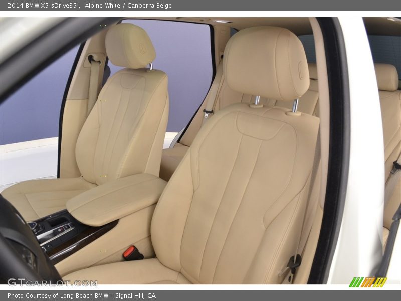 Alpine White / Canberra Beige 2014 BMW X5 sDrive35i