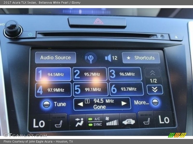 Bellanova White Pearl / Ebony 2017 Acura TLX Sedan