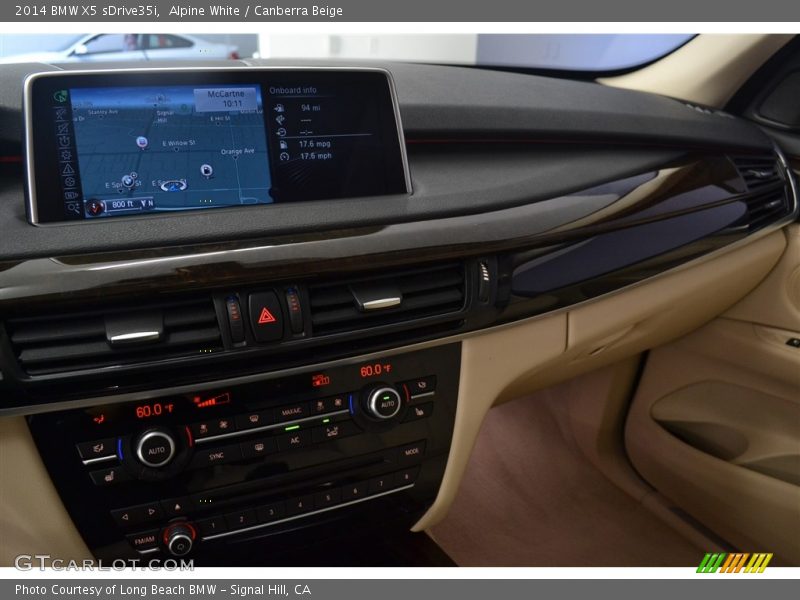 Alpine White / Canberra Beige 2014 BMW X5 sDrive35i