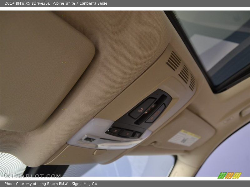 Alpine White / Canberra Beige 2014 BMW X5 sDrive35i