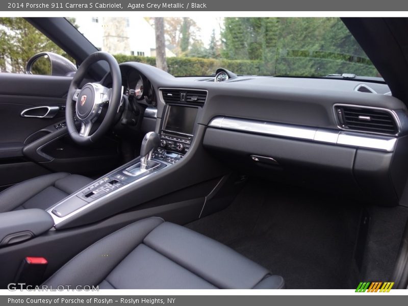 Agate Grey Metallic / Black 2014 Porsche 911 Carrera S Cabriolet