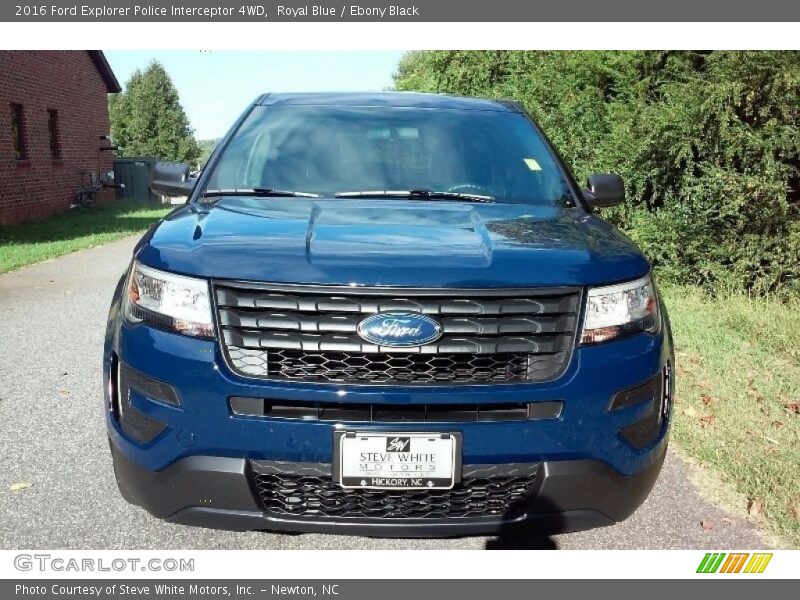 Royal Blue / Ebony Black 2016 Ford Explorer Police Interceptor 4WD