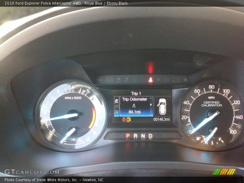 Royal Blue / Ebony Black 2016 Ford Explorer Police Interceptor 4WD