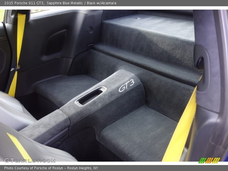 Rear Seat of 2015 911 GT3