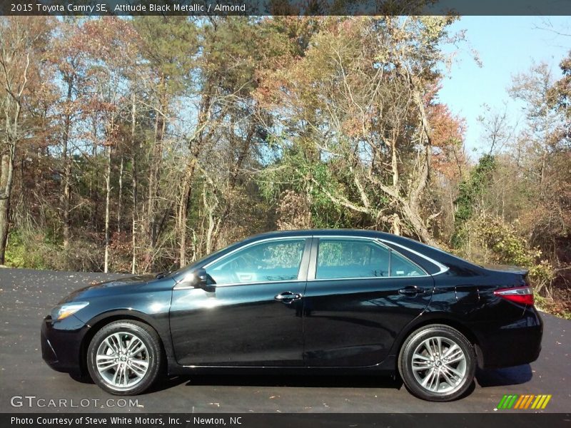 Attitude Black Metallic / Almond 2015 Toyota Camry SE