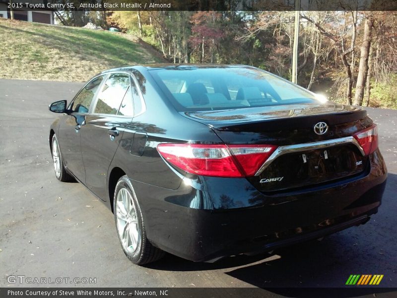 Attitude Black Metallic / Almond 2015 Toyota Camry SE